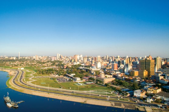 Pasajes de Córdoba a Asunción del Paraguay